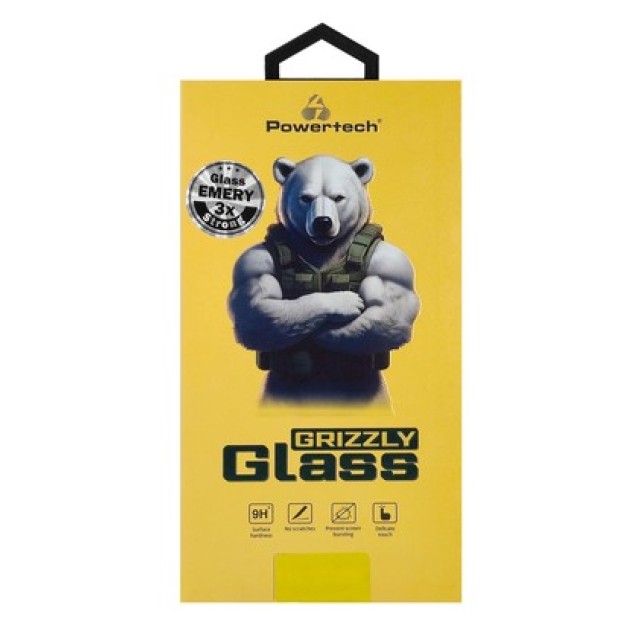 POWERTECH tempered glass Emery Private 5D TGC-0776 για iPhone 14 Pro Max, full glue