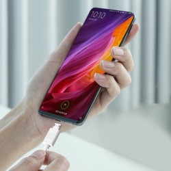 KAKUSIGA καλώδιο micro USB σε USB KSC-332, 2.4A, 480Mbps, 2m, λευκό