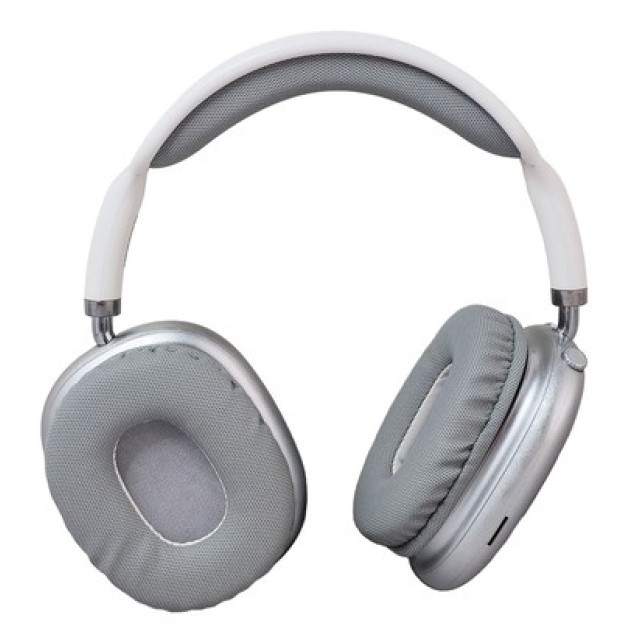 KAKUSIGA headphones KSC-1466, ασύρματα & ενσύρματα, micro SD, 40mm, 400mAh, ασημί KAKUSIGA headphones KSC-1466, ασύρματα & ενσύρματα, micro SD, 40mm, 400mAh, ασημί