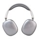 KAKUSIGA headphones KSC-1466, ασύρματα & ενσύρματα, micro SD, 40mm, 400mAh, ασημί KAKUSIGA headphones KSC-1466, ασύρματα & ενσύρματα, micro SD, 40mm, 400mAh, ασημί