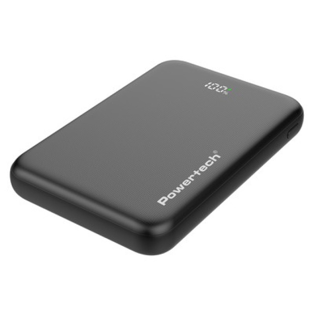 POWERTECH power bank PT-1502 με οθόνη, 10000mAh, 22.5W, μαύρο POWERTECH power bank PT-1502 με οθόνη, 10000mAh, 22.5W, μαύρο
