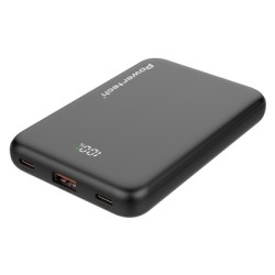 POWERTECH power bank PT-1502 με οθόνη, 10000mAh, 22.5W, μαύρο