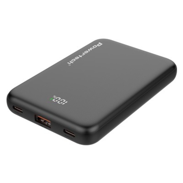 POWERTECH power bank PT-1502 με οθόνη, 10000mAh, 22.5W, μαύρο POWERTECH power bank PT-1502 με οθόνη, 10000mAh, 22.5W, μαύρο