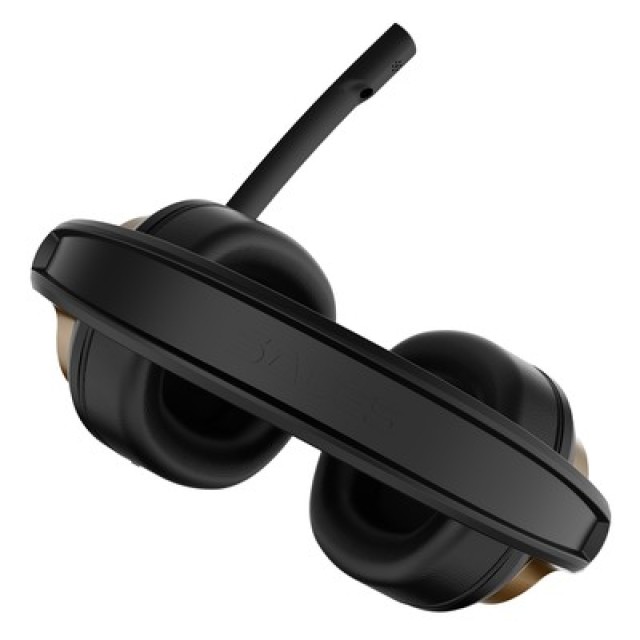SADES gaming headset UPOWER, 3.5mm σύνδεση, 40mm, μαύρο/χρυσό SADES gaming headset UPOWER, 3.5mm σύνδεση, 40mm, μαύρο/χρυσό