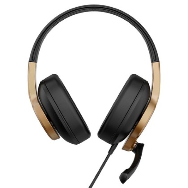 SADES gaming headset UPOWER, 3.5mm σύνδεση, 40mm, μαύρο/χρυσό SADES gaming headset UPOWER, 3.5mm σύνδεση, 40mm, μαύρο/χρυσό