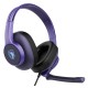 SADES gaming headset UPOWER, 3.5mm σύνδεση, 40mm, μωβ SADES gaming headset UPOWER, 3.5mm σύνδεση, 40mm, μωβ