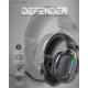 SADES gaming headset Defender, ασύρματα & ενσύρματα, 50mm, 1050mAh, RGB, multi-platform, μαύρο SADES gaming headset Defender, ασύρματα & ενσύρματα, 50mm, 1050mAh, RGB, multi-platform, μαύρο