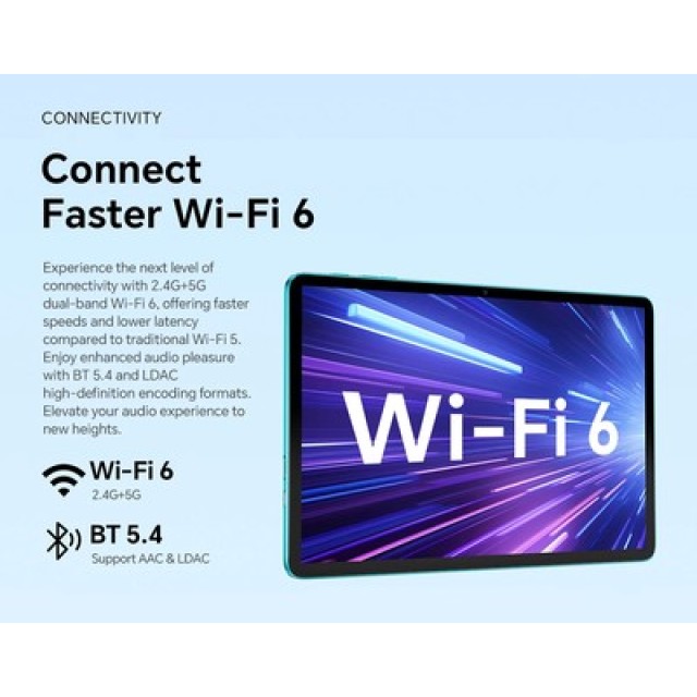 TECLAST tablet P33 με πληκτρολόγιο/ποντίκι/στυλό αφής/θήκη/βάση, 10.1", 3/64GB, Android 15, 6000mAh, μπλε TECLAST tablet P33 με πληκτρολόγιο/ποντίκι/στυλό αφής/θήκη/βάση, 10.1", 3/64GB, Android 15, 6000mAh, μπλε