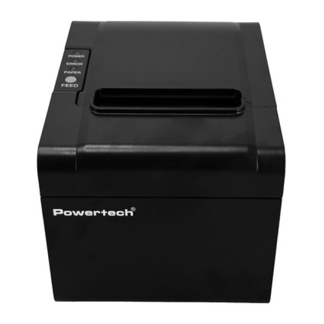 POWERTECH θερμικός εκτυπωτής αποδείξεων PT-1506, USB/Ethernet/Serial, μαύρος POWERTECH θερμικός εκτυπωτής αποδείξεων PT-1506, USB/Ethernet/Serial, μαύρος