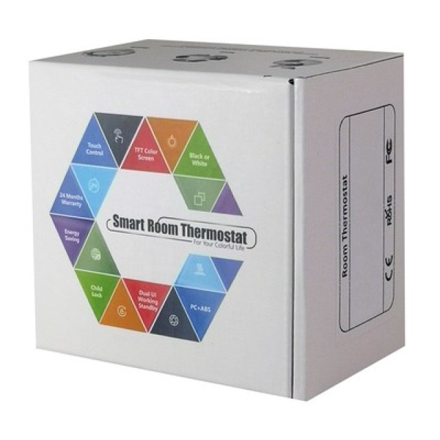 Smart θερμοστάτης αερίου BHT-15GCLW, WiFi, χωνευτός, μαύρος Smart θερμοστάτης αερίου BHT-15GCLW, WiFi, χωνευτός, μαύρος