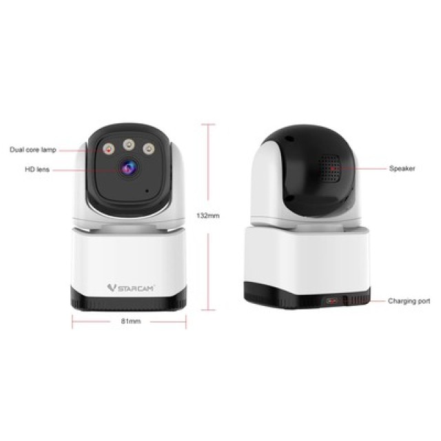 VSTARCAM smart κάμερα CS995, 3MP, WiFi, PTZ, SD VSTARCAM smart κάμερα CS995, 3MP, WiFi, PTZ, SD