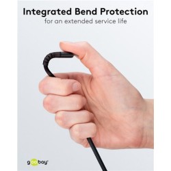 GOOBAY καλώδιο USB-C σε USB 74527, 60W, 480Mbps, 2m, μαύρο