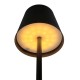 POWERTECH LED επιτραπέζιο φωτιστικό HLL-0193, ρυθμιζόμενο, επαναφορτιζόμενο, μαύρο
