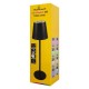 POWERTECH LED επιτραπέζιο φωτιστικό HLL-0195, RGB, ρυθμιζόμενο, επαναφορτιζόμενο, μαύρο