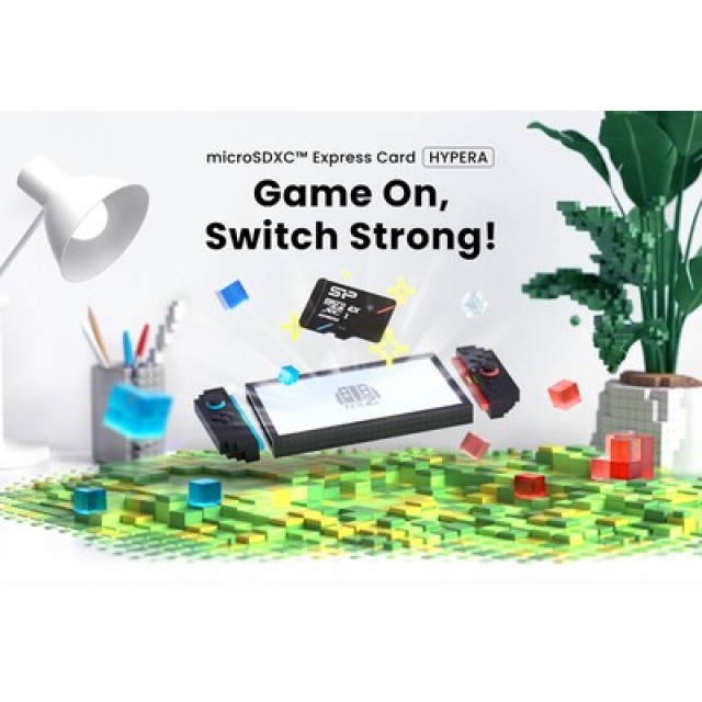 SILICON POWER κάρτα μνήμης microSDXC Express Hypera, 512GB, PCIe Gen 3x1, C10 UHS-I U3 A1 V30