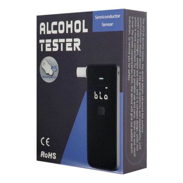 HANWEI ψηφιακός μετρητής αλκοόλ AT218, 0~1mg/L