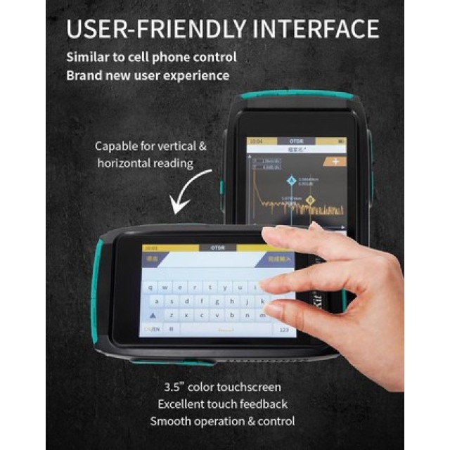 PROSKIT mini OTDR tester καλωδίων οπτικής ίνας MT-7620 με οθόνη αφής