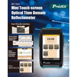 PROSKIT mini OTDR tester καλωδίων οπτικής ίνας MT-7620 με οθόνη αφής