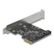 DELOCK κάρτα επέκτασης PCIe σε 2x SATA 90431, 6Gb/s