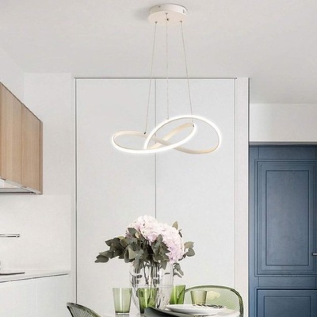 POWERTECH LED φωτιστικό οροφής HLL-0209, 48W, 4000K, Φ50cm x 120cm, λευκό