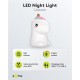 GOOBAY LED φωτιστικό νυκτός μονόκερος 61649, RGB, επαναφορτιζόμενο, λευκό