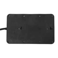 POWERTECH πολύπριζο ασφαλείας PT-1535, 8 θέσεων, με USB & USB-C θύρες, 16A, 1.5m, μαύρο