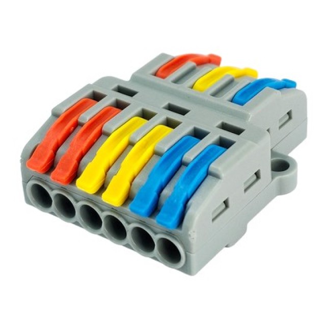 POWERTECH κλέμα σύνδεσης καλωδίων TOOL-0110, 6pin προς 3pin