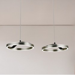 POWERTECH LED φωτιστικό οροφής HLL-0203, 42W, 4000K, 70x30x120cm, ασημί/μαύρο