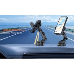 ULEFONE βάση smartphone αυτοκινήτου UAN16 για ταμπλό, μαύρη