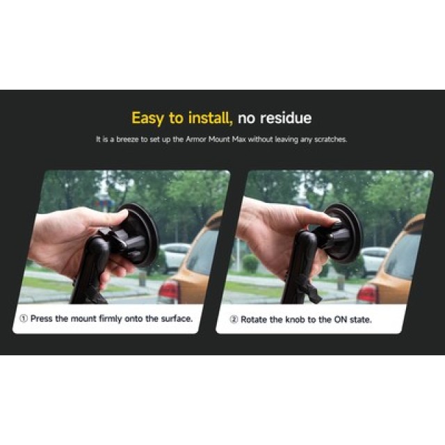 ULEFONE βάση tablet αυτοκινήτου UAN02 για ταμπλό, μαύρη