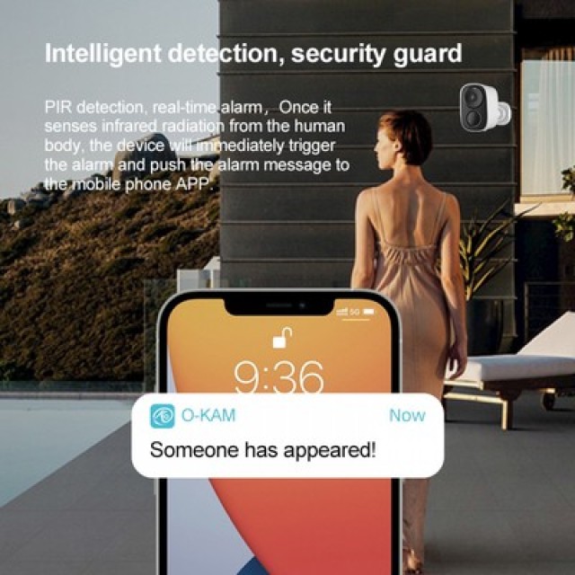 VSTARCAM smart ηλιακή κάμερα BG54, 3MP, 4G, SD, 5200mAh, IP66