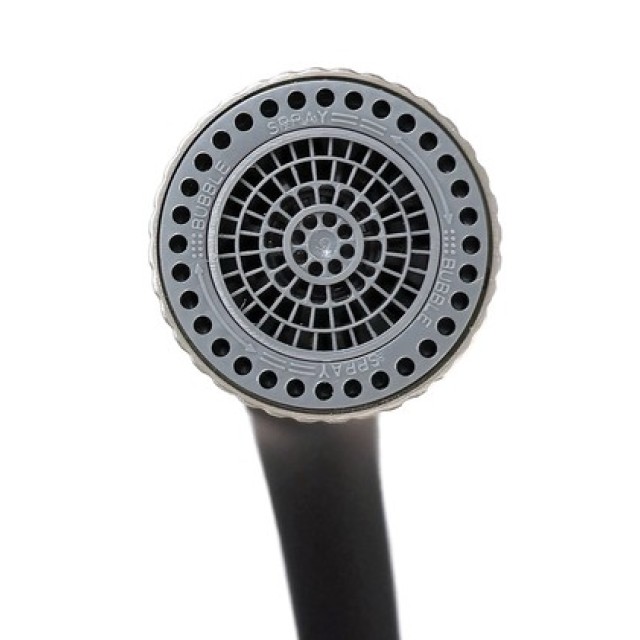 BRUNO μπαταρία πάγκου κουζίνας BRN-0263, αναμεικτική, μαύρη/ασημί