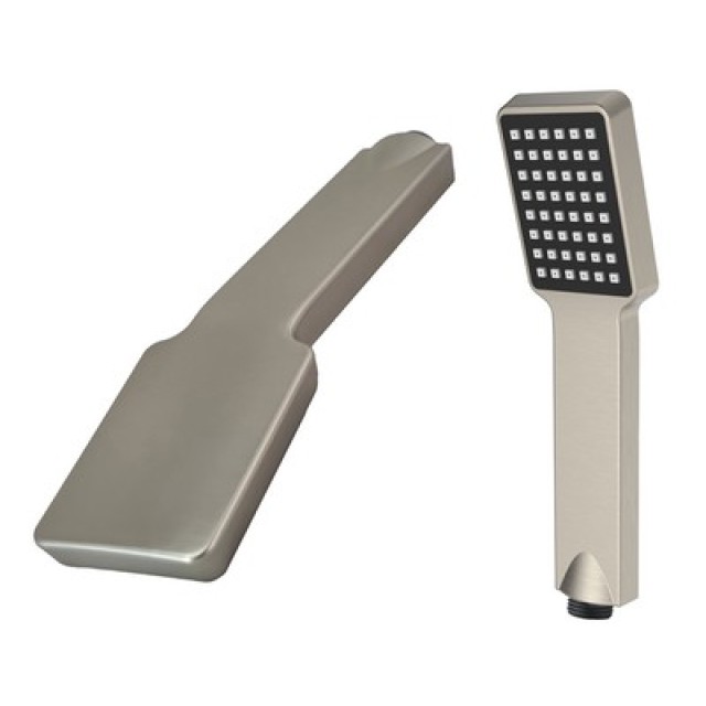 BRUNO σετ κεφαλή ντους με τηλέφωνο BRN-0264, αναμεικτική, εντοιχισμού, ασημί