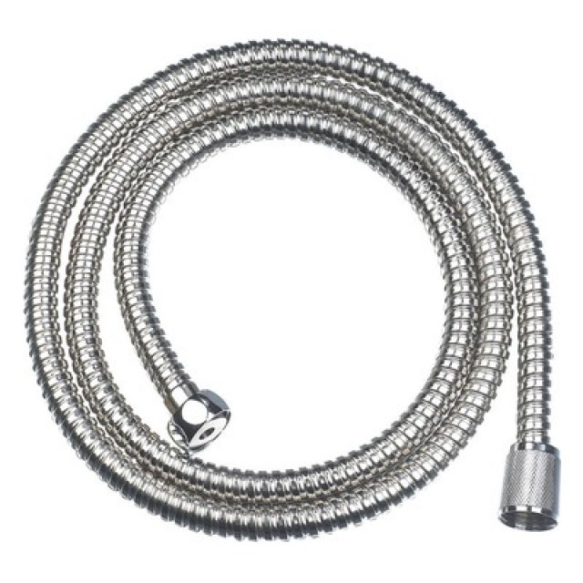 BRUNO σετ κεφαλή ντους με τηλέφωνο BRN-0265, αναμεικτική, εντοιχισμού, ασημί