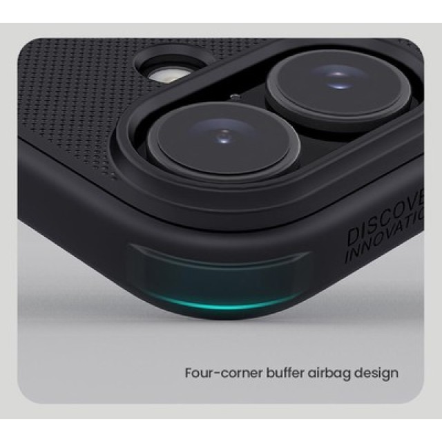 NILLKIN θήκη Super Frosted Shield Pro για Apple iPhone 17, μαύρη