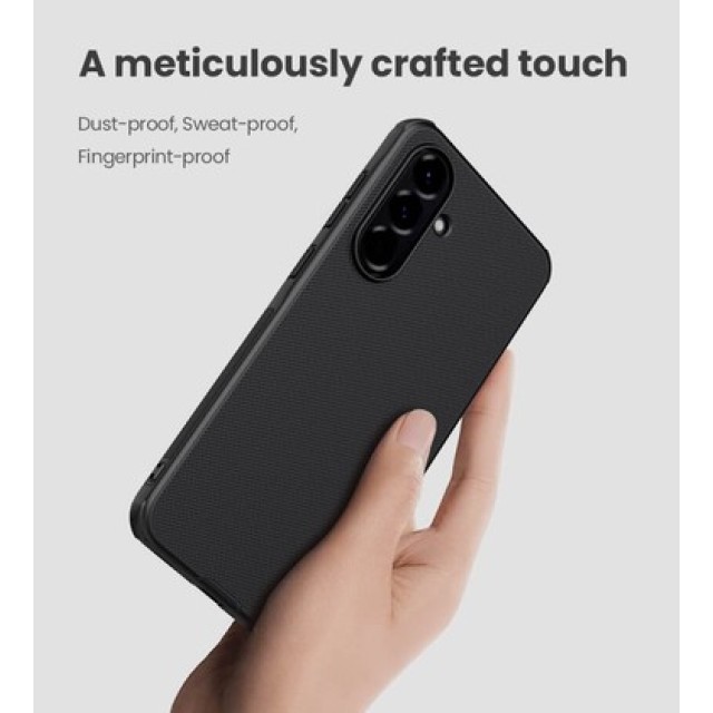 NILLKIN θήκη Super Frosted Shield Pro για Samsung Galaxy A56 5G, μαύρη