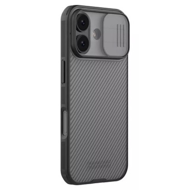 NILLKIN θήκη CamShield Pro για Apple iPhone 17, διάφανη/μαύρη