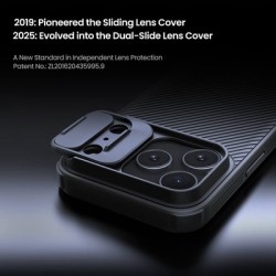 NILLKIN θήκη CamShield Pro για Apple iPhone 17 Pro Max, μαύρη