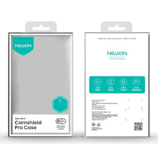 NILLKIN θήκη CamShield Pro για Apple iPhone 17 Pro Max, μαύρη