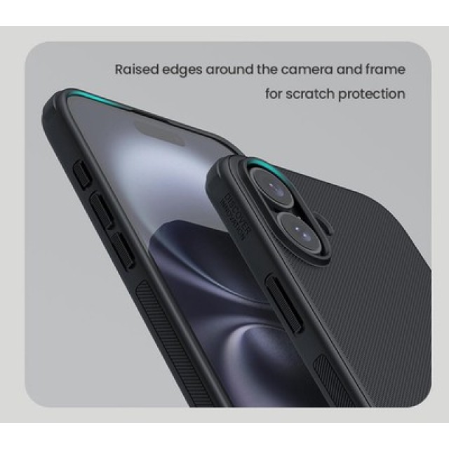 NILLKIN θήκη Super Frosted Shield Pro Magnetic για Apple iPhone 17, μαύρη