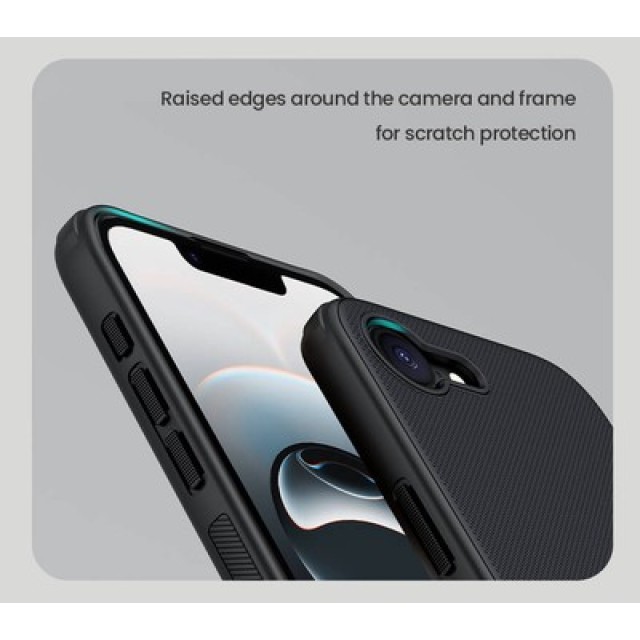 NILLKIN θήκη Super Frosted Shield Pro Magnetic για Apple iPhone 16e, μαύρη