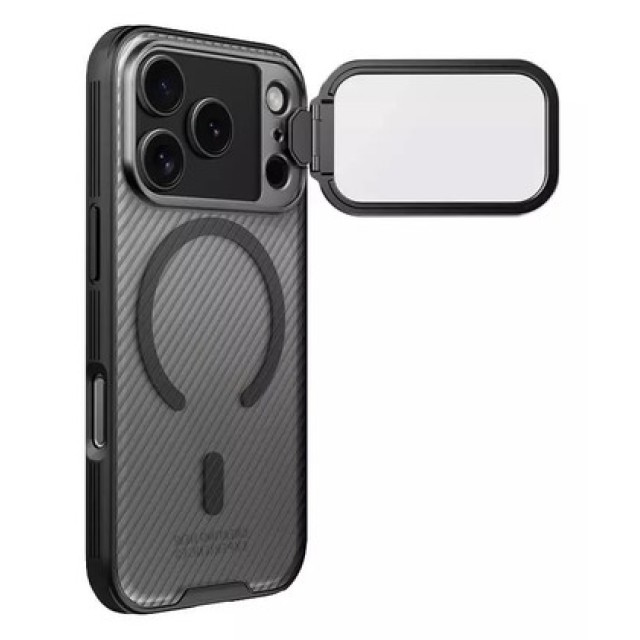 NILLKIN θήκη CamShield Prop Magnetic για Apple iPhone 17 Pro, διάφανη/μαύρη