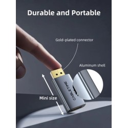 CABLETIME αντάπτορας DisplayPort σε HDMI CT-DMHF4K-AG6, 4K/60Hz, γκρι