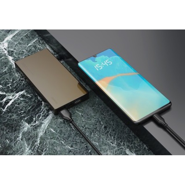 CABLETIME καλώδιο micro USB σε USB CT-C165-05G, 2.4A, 480Mbps, 0.25m, μαύρο