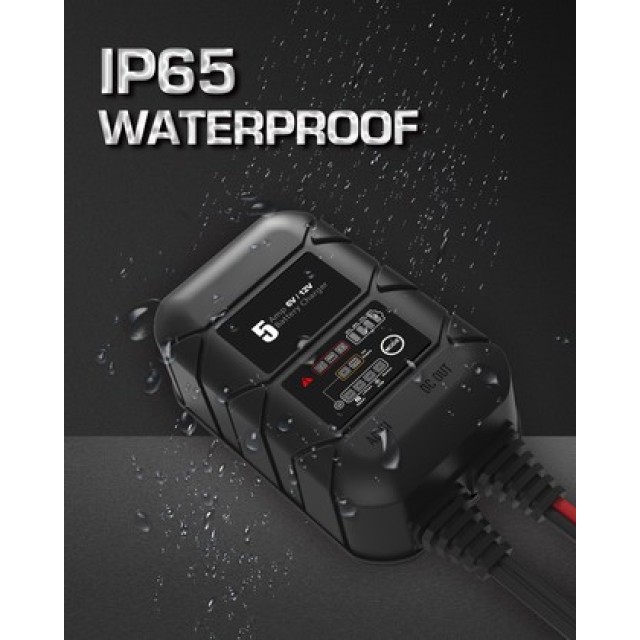 BYGD φορτιστής & συντηρητής μπαταρίας αυτοκινήτου S5000, 6V/2A 12V/5A