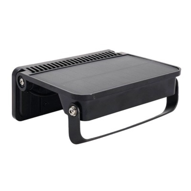 POWERTECH LED ηλιακό φωτιστικό PT-1517 με αισθητήρα κίνησης, 8W, 1800mAh, μαύρο