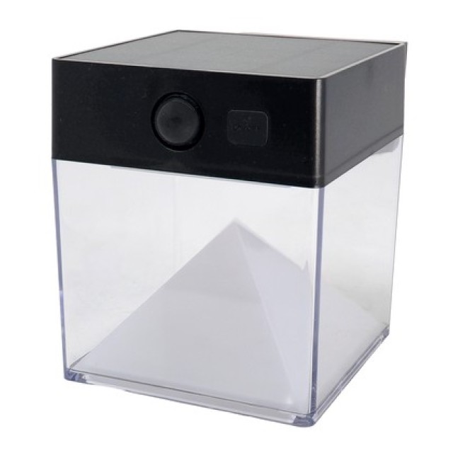 POWERTECH LED ηλιακό φωτιστικό PT-1519 με αισθητήρα κίνησης, 4W, 2000mAh, μαύρο