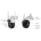 VSTARCAM smart ηλιακή κάμερα BG622DR, dual lens, 2MP, 4G, SD, PTZ, IP66