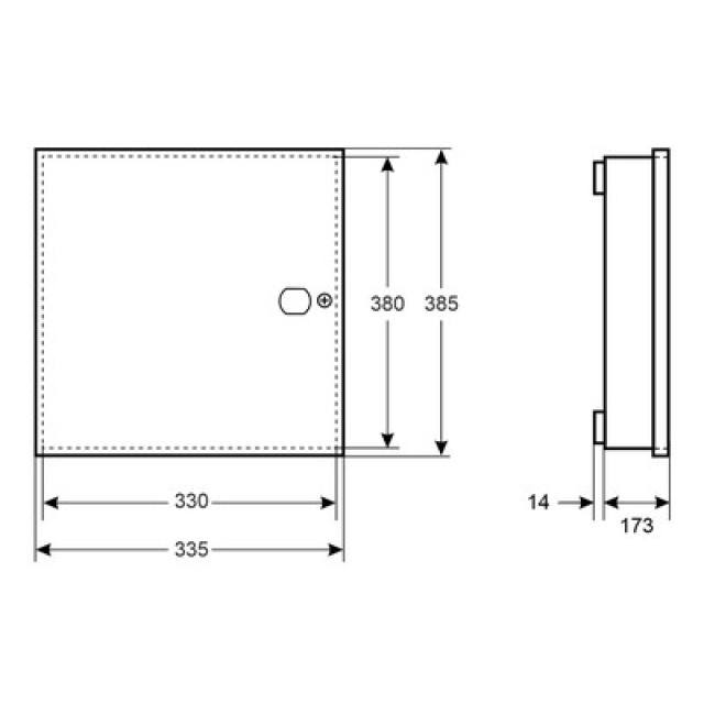 PULSAR τροφοδοτικό HPSB-24V5A-C, 27.6V/5A