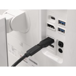 DELOCK αντάπτορας HDMI σε USB-C 61075, 4K/60Hz, μαύρος